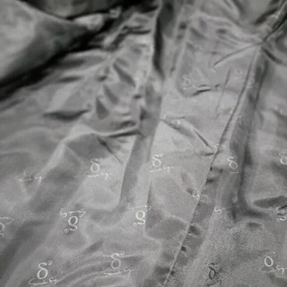 Samuel Dong Womens Purple & Black Plaid Puff Sleeve Coat Size S - Picture 10 of 16